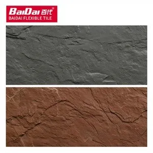3-4mm Thin Lightweight Slate Outdoor Flexible Wall